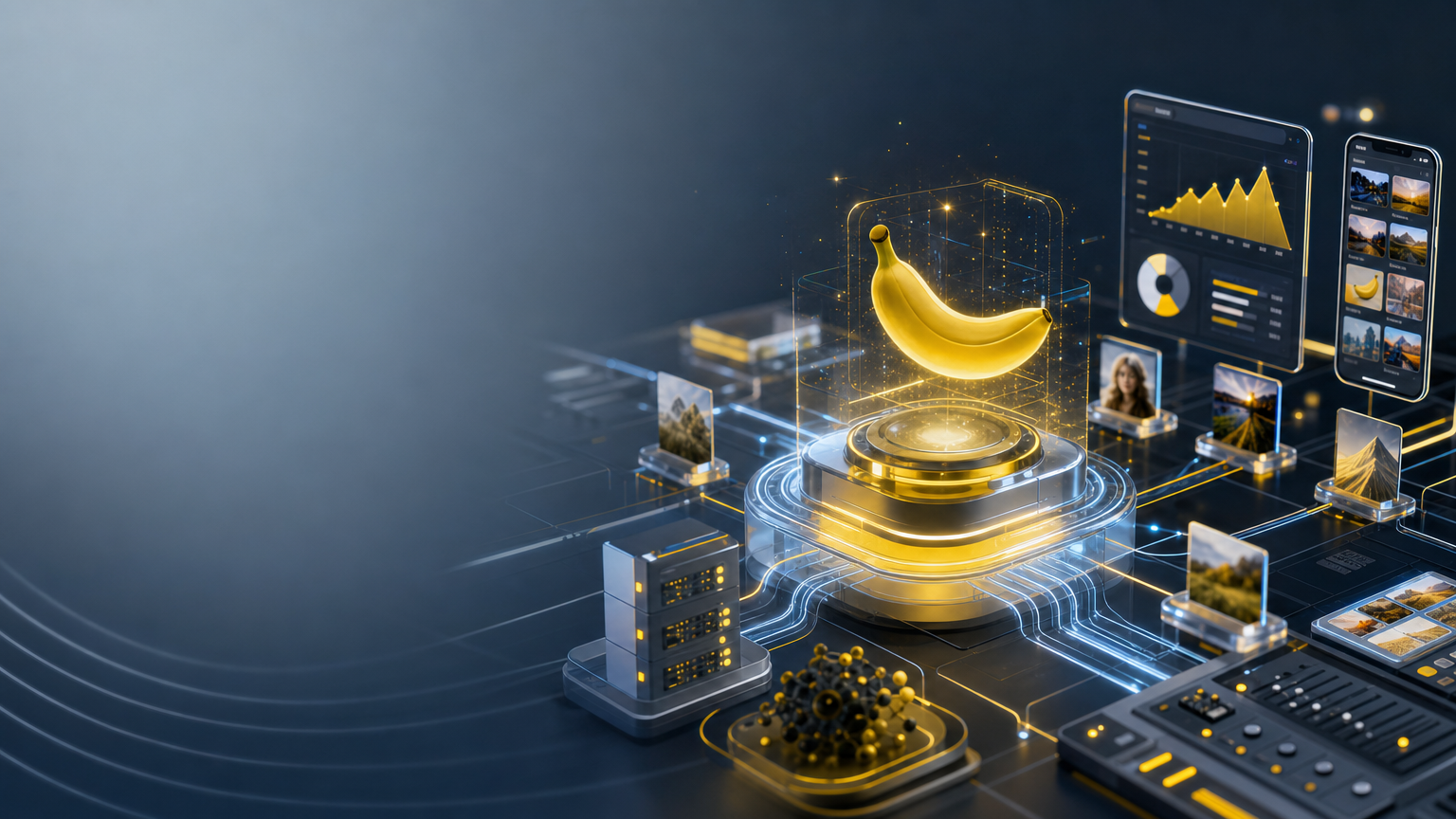Nano Banana Pro 模型对比：Nano Banana Pro AI 图片生成 封面